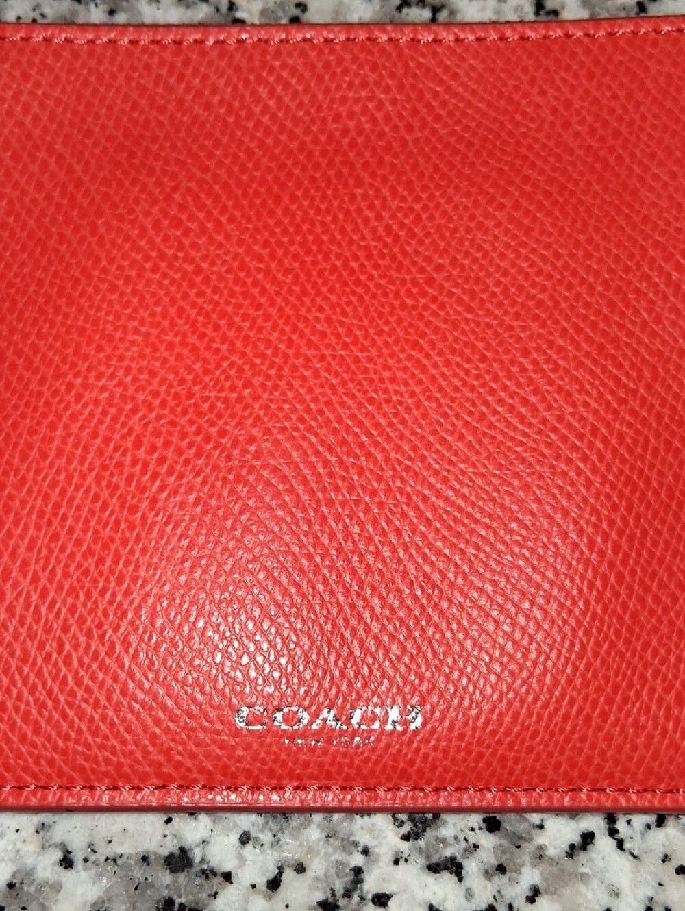 Coach Orange  Zip Wallet Clutch EUC - Picture 6 of 6